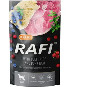 Rafi - Estomacs De B?uf - 500 G - Sachet Pour Chien pas cher