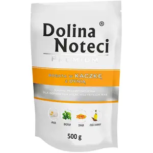 10x500g Dolina Noteci Premium, canard au potiron, nourriture humide pour chiens pas cher