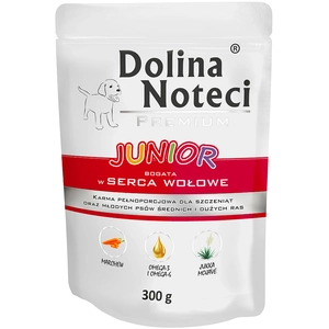10x300g Dolina Noteci Junior nourriture humide pour chiens pas cher