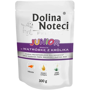 10x300g Dolina Noteci Junior nourriture humide pour chiens pas cher