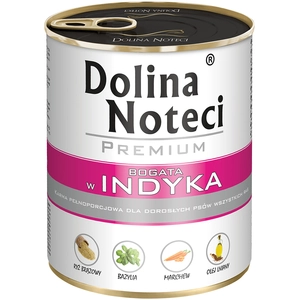 12 x 800 g Dolina Noteci Premium, dinde, nourriture humide pour chiens pas cher