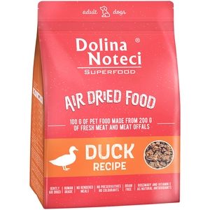 1kg Dolina Noteci Superfood Adult, with duck, dry dog food pas cher