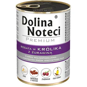 24x400g Dolina Noteci Premium, lapin à la canneberge, nourriture humid... pas cher