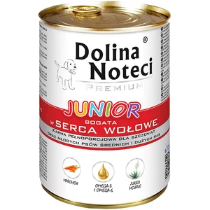 24 x 400 g Dolina Noteci Premium Junior, coeur de boeuf, nourriture humide pour chiensVendu parzooplus-be