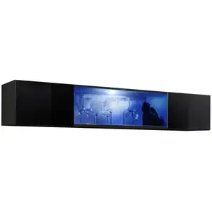 AC-DÉCO Rangement Horizontal - Fly 52 - Noir pas cher
