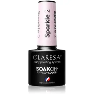 Claresa, Vernis à ongles, SoakOFF Gel UV/LED Sparkle 2 5ml
