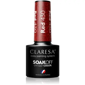Claresa, Vernis à ongles, 430 RED UV Nail Polish 5ml (Vernis semi-perm... pas cher