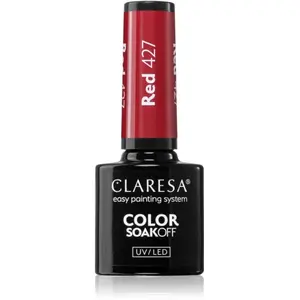 Claresa, Vernis à ongles, 427 Vernis à ongles UV rouge 5ml (Vernis sem... pas cher