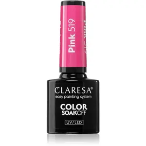Claresa, Vernis à ongles, Soak Off UV/LED Pink hybride varnish 519 5g ... pas cher