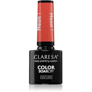 Claresa, Vernis à ongles, Soak Off Uv/Led Gel Polish 1 5G (Néon, Vernis semi-permanent) pas cher