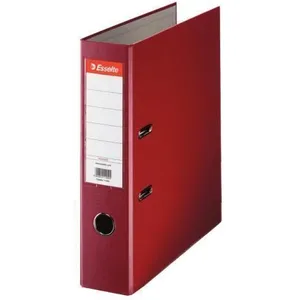 Esselte Essentials Classeur à levier Format A4 Capacité 350 feuilles Bordeaux pas cher