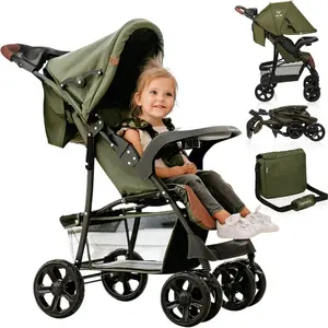 Comparateur de prix : Lionelo Emma Plus Forest Green Poussette Bébé Jusqu'à 15 Kg