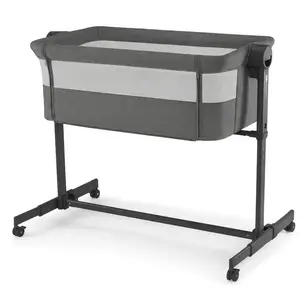 Kinderkraft Lit cododo 2 en 1 NESTEE UP 2 gris foncé KLNEE002DGR000N