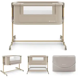 Kinderkraft Berceau cododo 3 en 1 NESTEE GROW 2 beige KLNEEGR2BEG0000