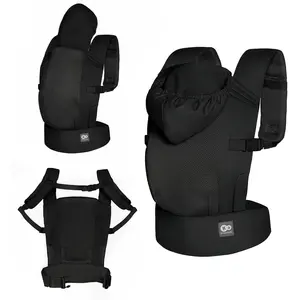 Kinderkraft Porte-bébé ergonomique CARRYBEE noir KNCABE00BLK0000 pas cher