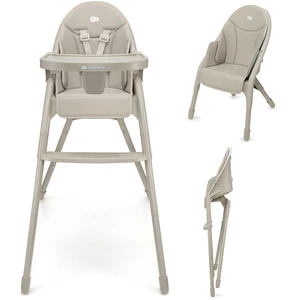 Kinderkraft Chaise haute 2en1 DINNLY beige KHDINN00BEG0000
