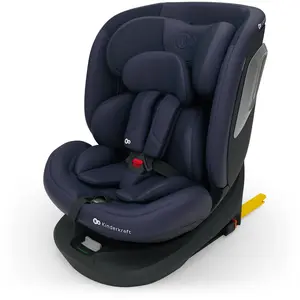Kinderkraft Siège auto I-GROW 2 PLUS bleu marine KCIGRO02NAVPL00 pas cher