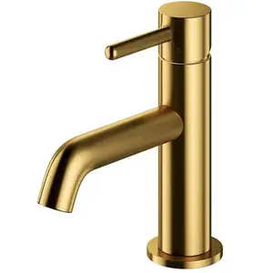 OMNIRES Y - Wastafelkraan, geborsteld goud Y1210NGLB pas cher