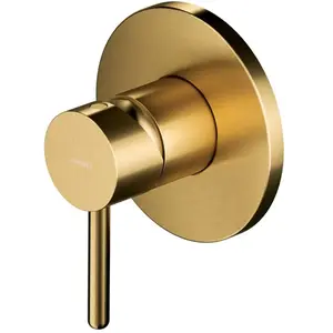 Omnires Y1245GLB, Robinet de douche encastré Y, Brushed gold pas cher