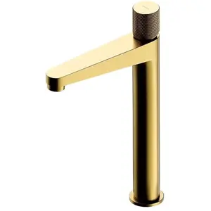 Omnires, Robinetterie de salle de bains, contour - wastafelkraan, geborsteld goud pas cher