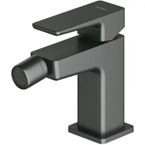 Omnires, Cuvette toilettes + bidet, parma - bidetkraan, grafiet pas cher