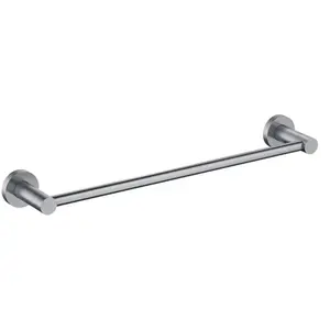 Omnires, Porte-serviettes + crochets pour serviettes, Modern Project Handtuchhalter 40 cm Nickel pas cher