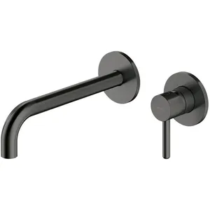 OMNIRES Y - Inbouw wastafelkraan, 2-gats installatie, met inbouwdeel, grafiet Y1215HLGR pas cher