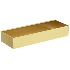 Omnires UNI Douchekorf - Messing Geborsteld - 30x5x13cm pas cher