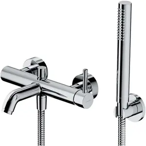 Omnires, Robinetterie de salle de bains, Y Wand-Wannen- und Duscharmatur, Chrom pas cher