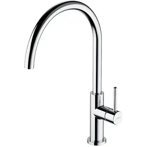 Omnires Y1251CR, Robinet de cuisine Y, Chrome pas cher