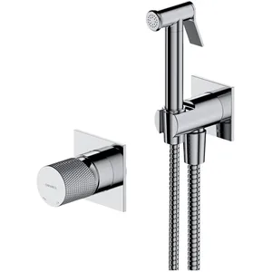 Omnires, Cuvette toilettes + bidet, Système de Bidet Intégré Contour pas cher