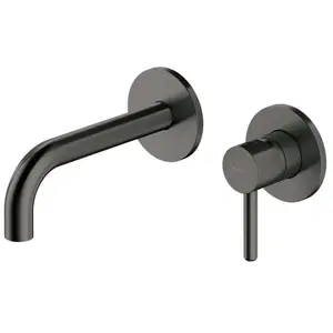 Omnires Y1215HGR, Robinet de lavabo encastré Y, Graphite pas cher
