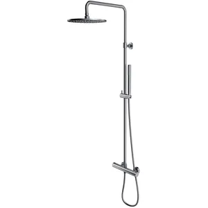 OMNIRES Y - Doucheset met thermostaat, diameter 25 cm, nikkel Y1244SUNI pas cher