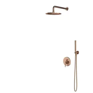 Omnires SYSY35CP, Système de douche encastré Y, Copper pas cher