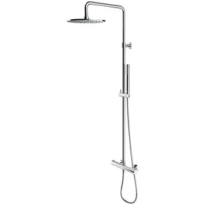 OMNIRES Y - Doucheset met thermostaat, diameter 25 cm, chroom Y1244SUCR pas cher