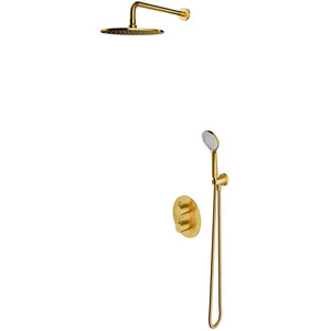 OMNIRES Y - Doucheset met inbouwthermostaat, met inbouwdeel, diameter ... pas cher