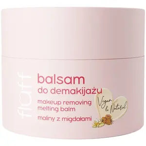 FLUFF Makeup Remover Balm - Raspberry & Almonds 50ml. pas cher