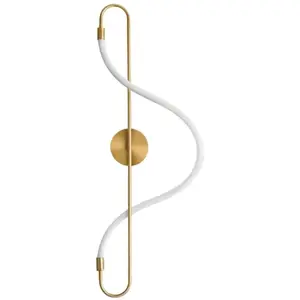 Toolight App858-W Long Spiegelverlichting Goud 78X30X78Cm pas cher