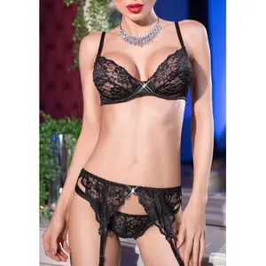 CHILIROSE - CR4192 3 PIECE BLACK SUIT XL pas cher