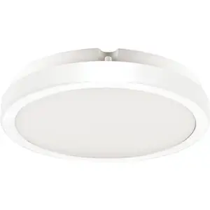 EKOLIGHT Plafonnier Vera 18W 4000K Blanc IP65 pas cher