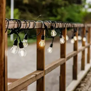 EKOLIGHT GUIRLANDE 10 MÈTRES (sans ampoules) pas cher