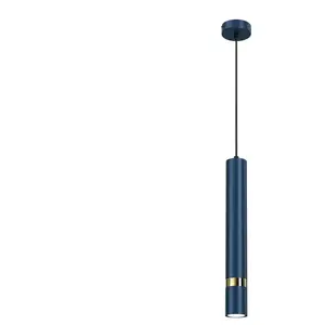 MILAGRO Suspension JOKER BLEU MARINE/OR 1xGU10 pas cher
