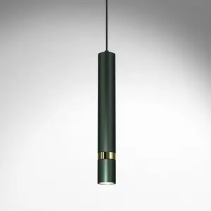 MILAGRO Suspension JOKER VERT/OR 1xGU10 pas cher