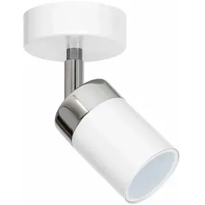 MILAGRO Applique JOKER BLANC/CHROME 1xGU10 pas cher