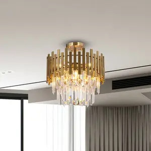 MILAGRO Plafonnier ASPEN GOLD 6xE14 pas cher