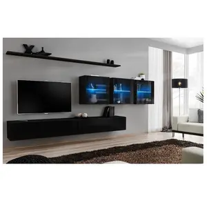 Ensemble TV - 5 éléments - Noir 40 cm pas cher