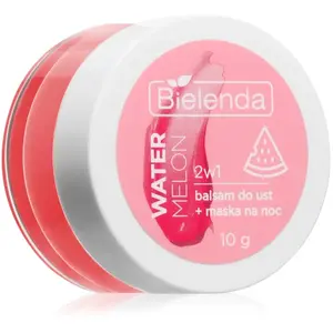 Bielenda Soin des Lèvres: Baume et Masque de Nuit Pastèque 10 g pas cher