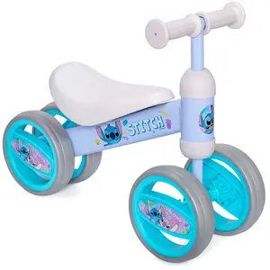 Disney Porteur 4 Wheels Balance Stitch pas cher