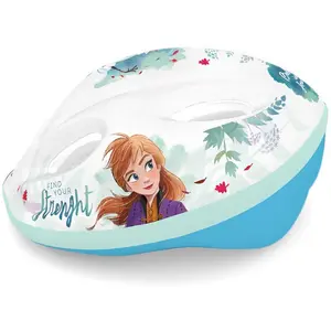 DT Swiss CASQUE VELO ENFANT DISNEY V2 FROZEN BLANC AVEC MOLETTE REGLAGE TAILLE 52-56 (VENDU SUR CARTE)