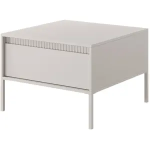 Selsey Falsetto Table Basse, Bois d'ingénierie, Beige, 68 cm Largeur pas cher